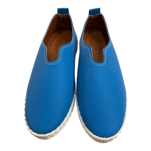 UNITY IN DIVERSITY Seamless Women's Slip-On Blue Comfy Loafers Sneakers NEW 38 - Picture 4 of 7